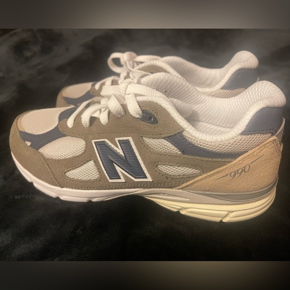 New Balance 990 v3 Dark Camo (Big Kid) - Picture 10 of 10